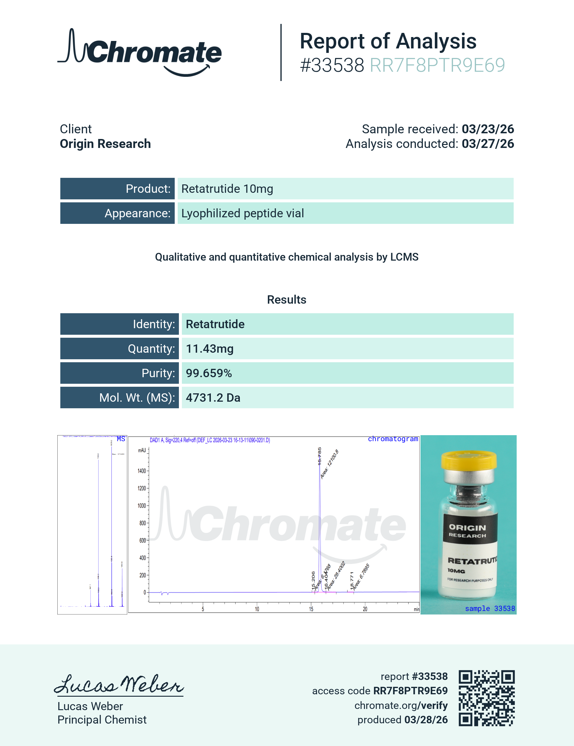 R3 10mg — Origin Research
